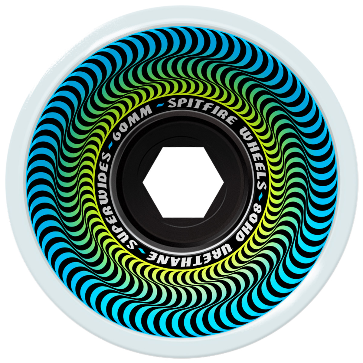 Spitfire 80HD Superwides Wheels Ice Grey 60mm