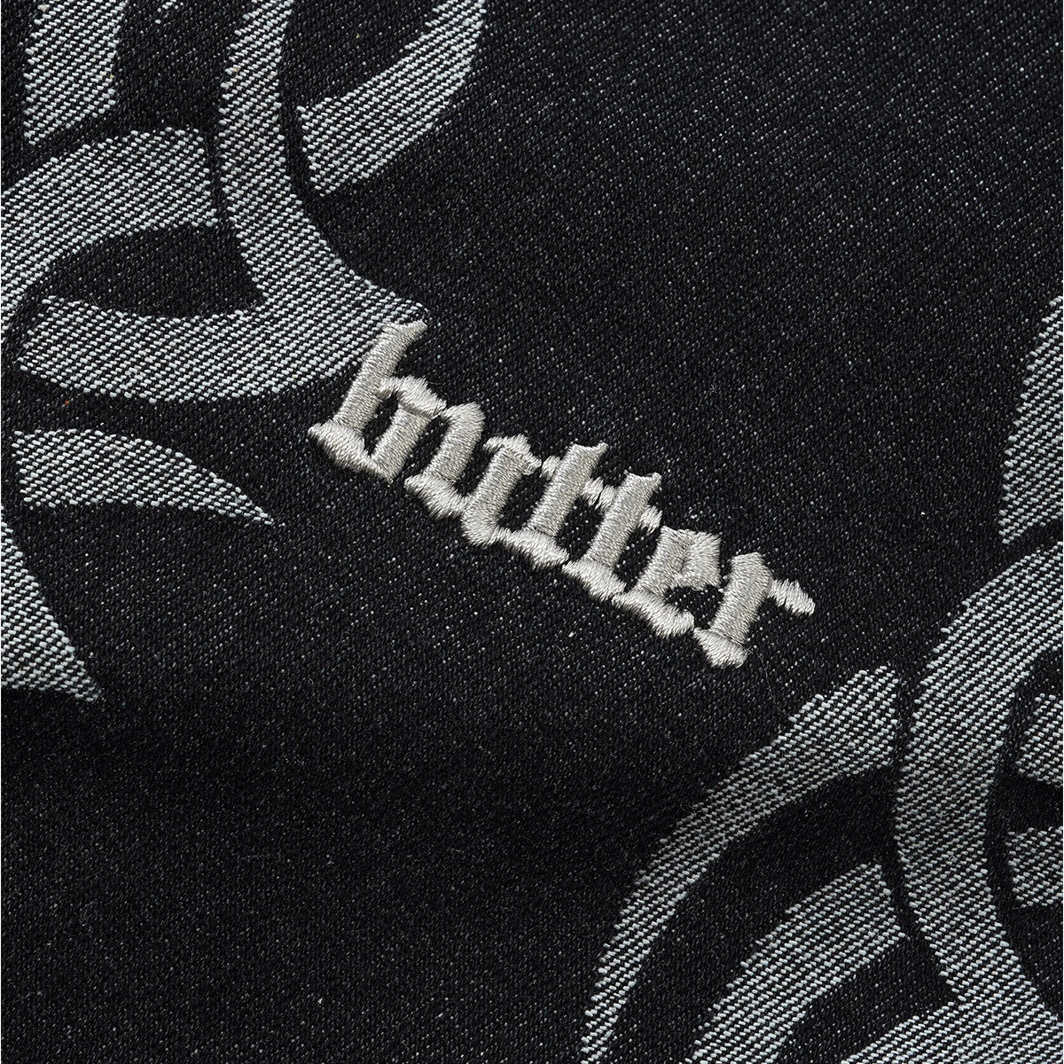 Butter Goods Tribal Denim Jacket Black