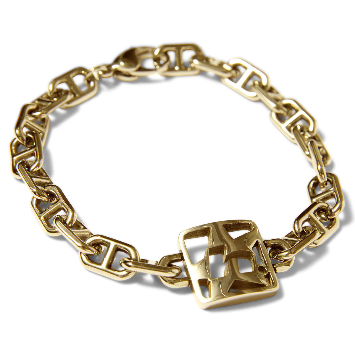 HUF H Star Bracelet Gold