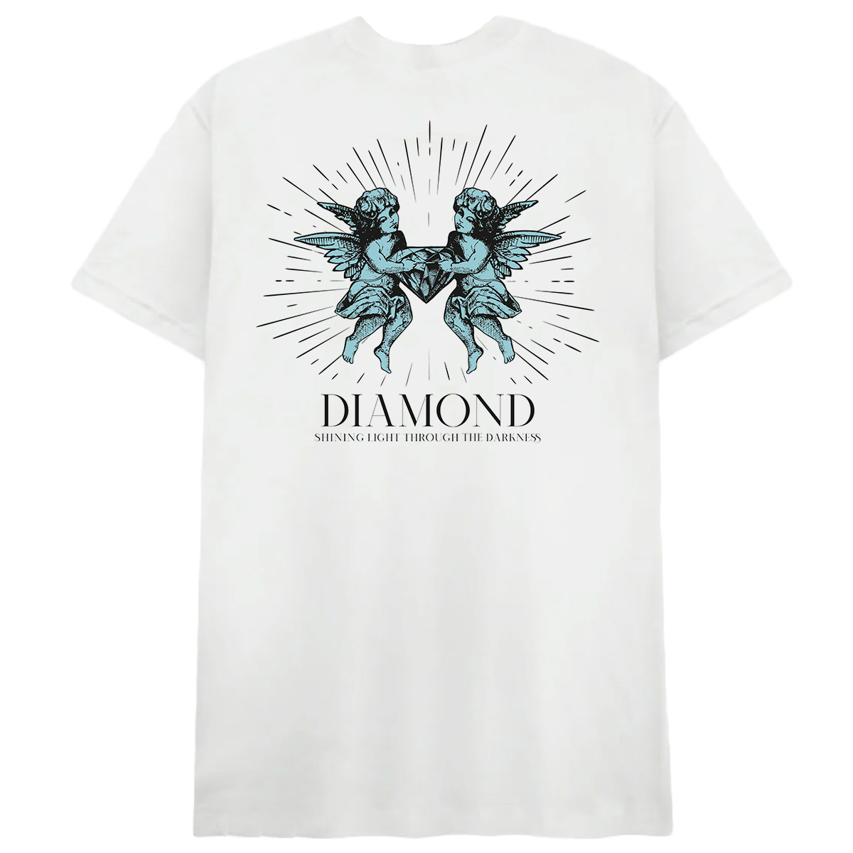 Diamond Shine Bright Angels T-Shirt White