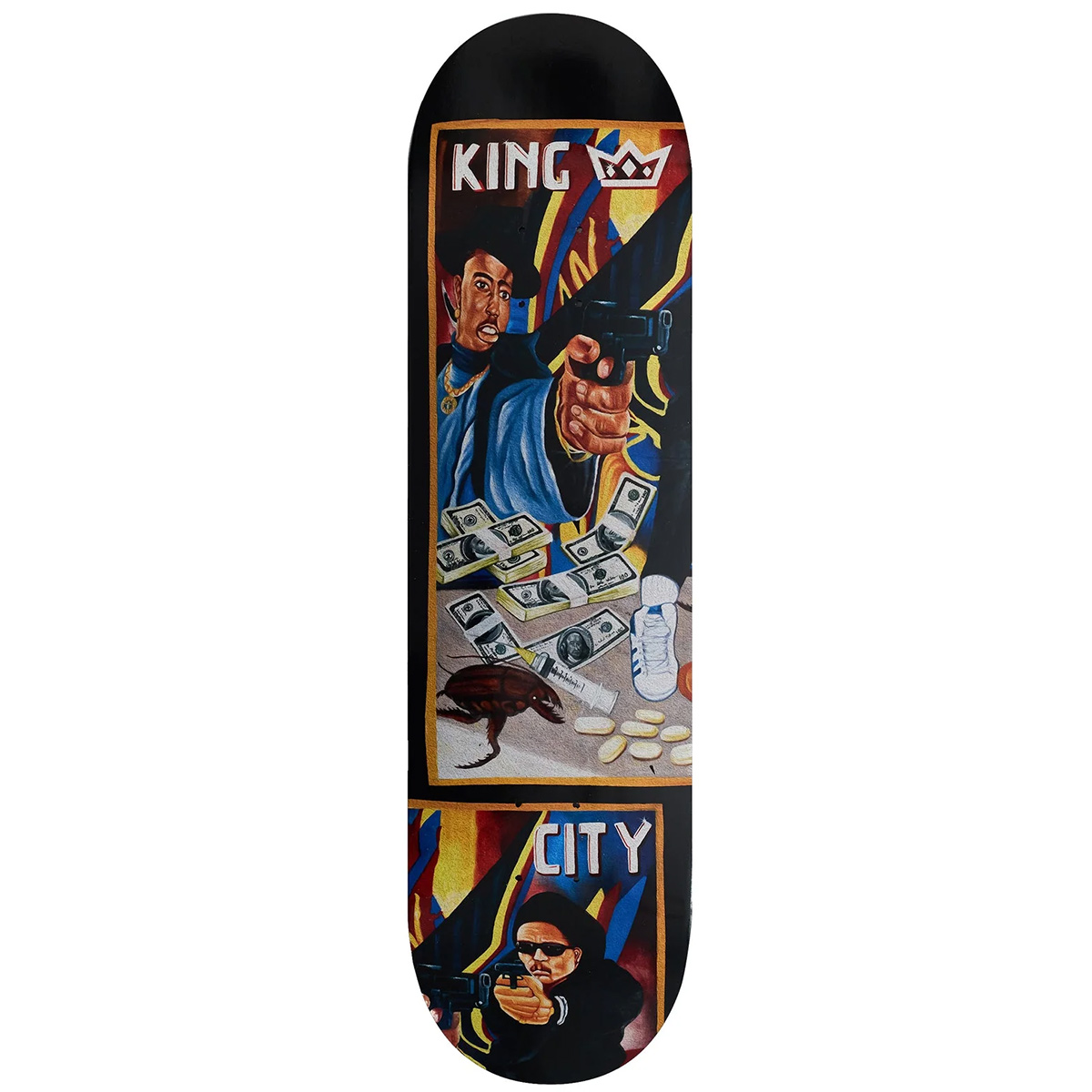 King Team City Skateboard 8.25