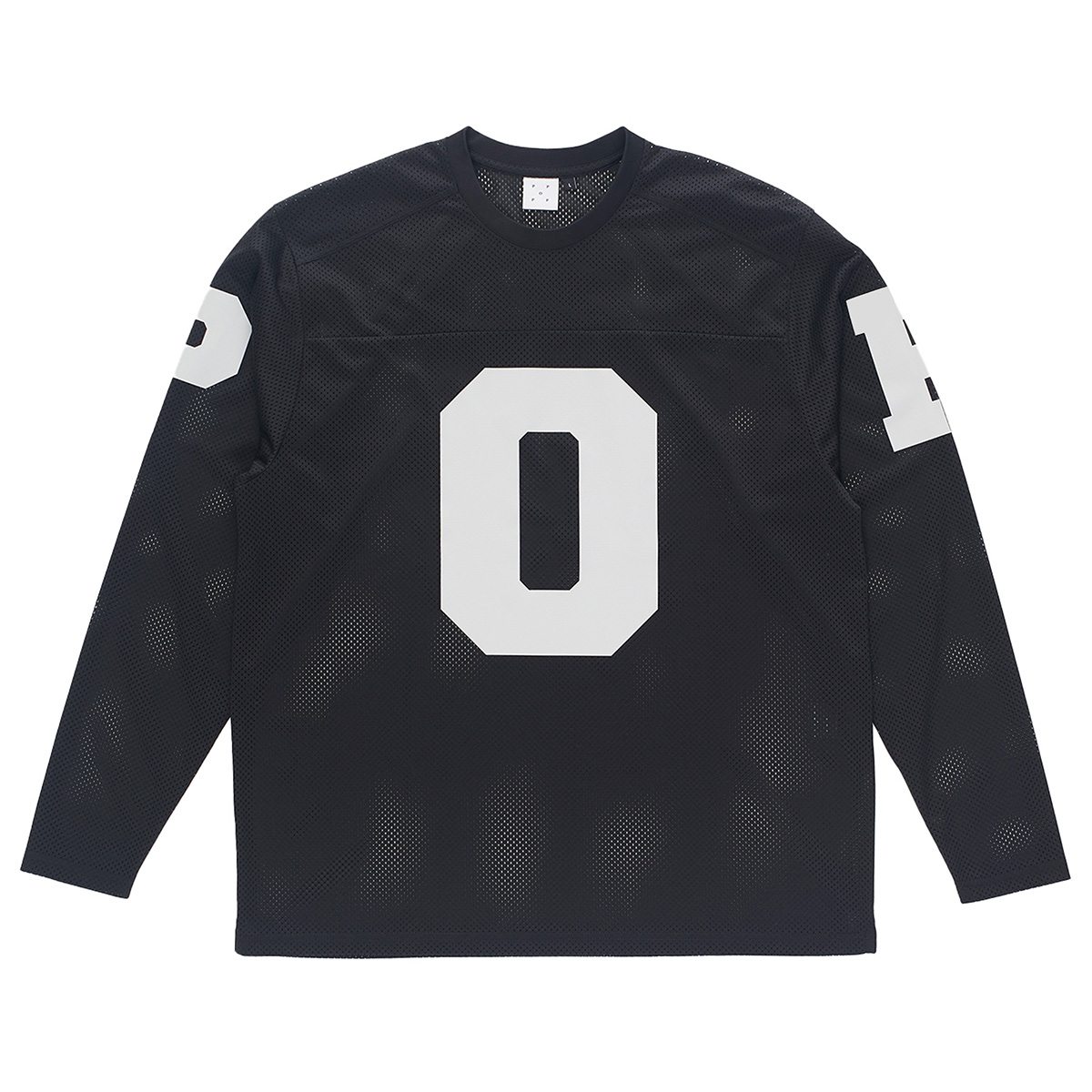 POP Mesh Football Longsleeve Shirt Black