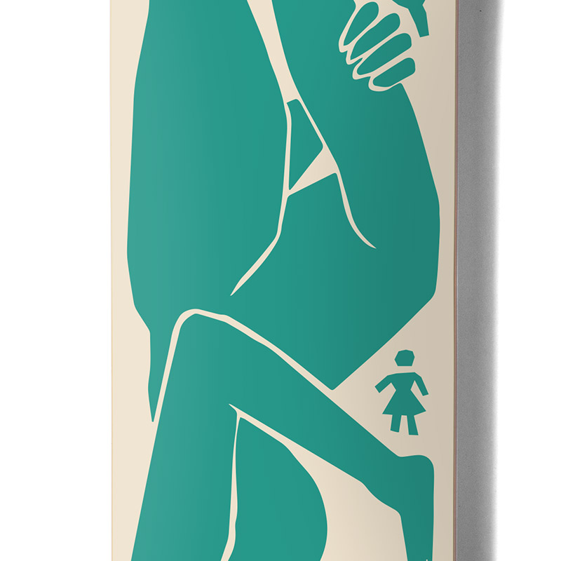 Girl Brophy Contour Curves Skateboard Deck 8.0