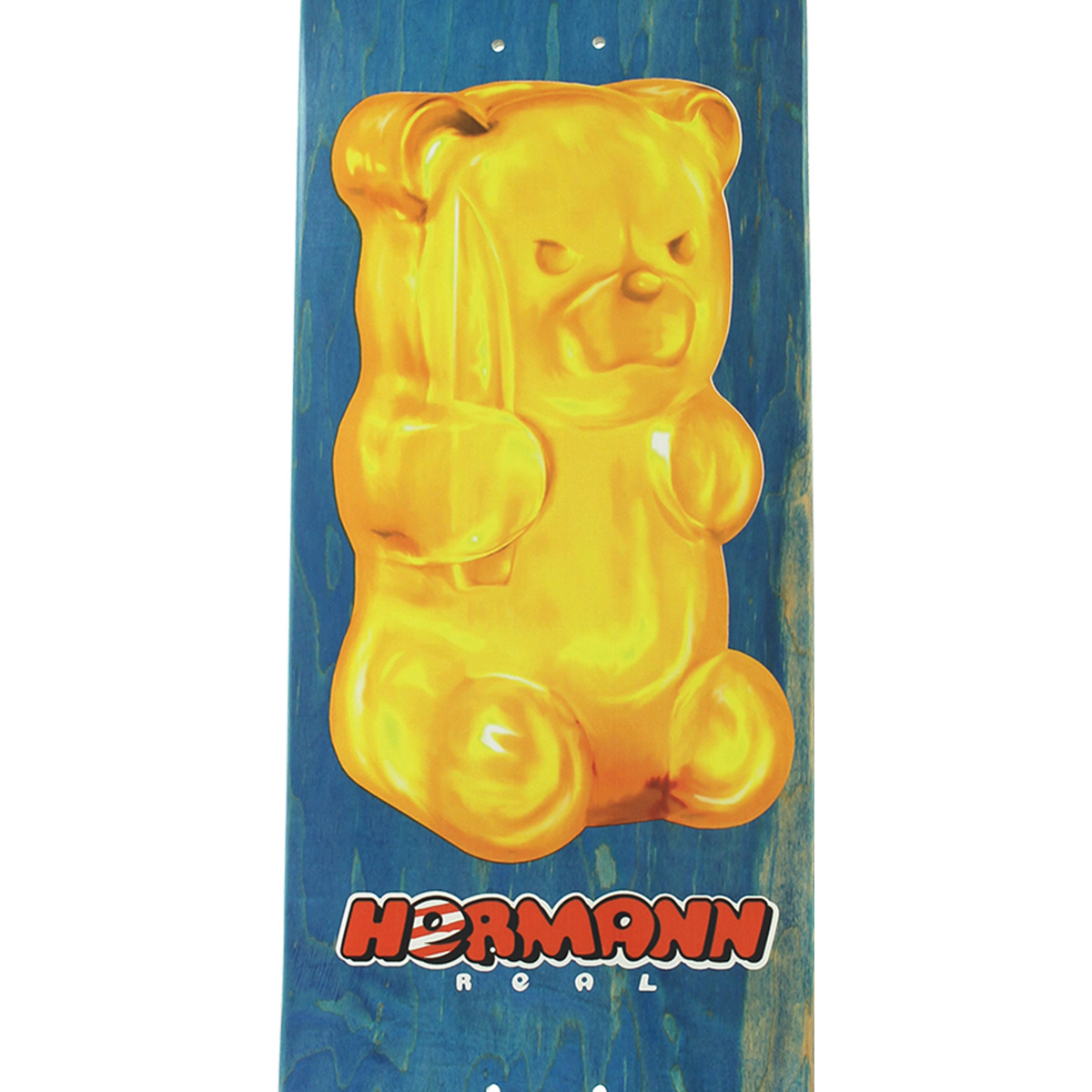 Real Herman Stene Fun Bear Debut Skateboard Deck 8.25