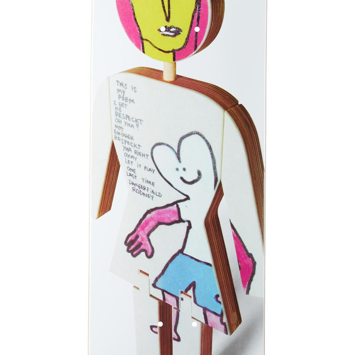 Girl Pacheco Modernica '24 Skateboard Deck 8.375