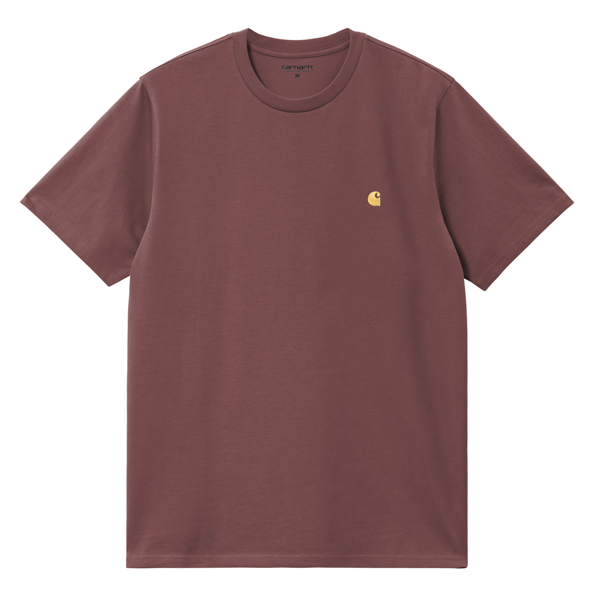 Carhartt WIP Chase T-Shirt Dusky Pink/Gold