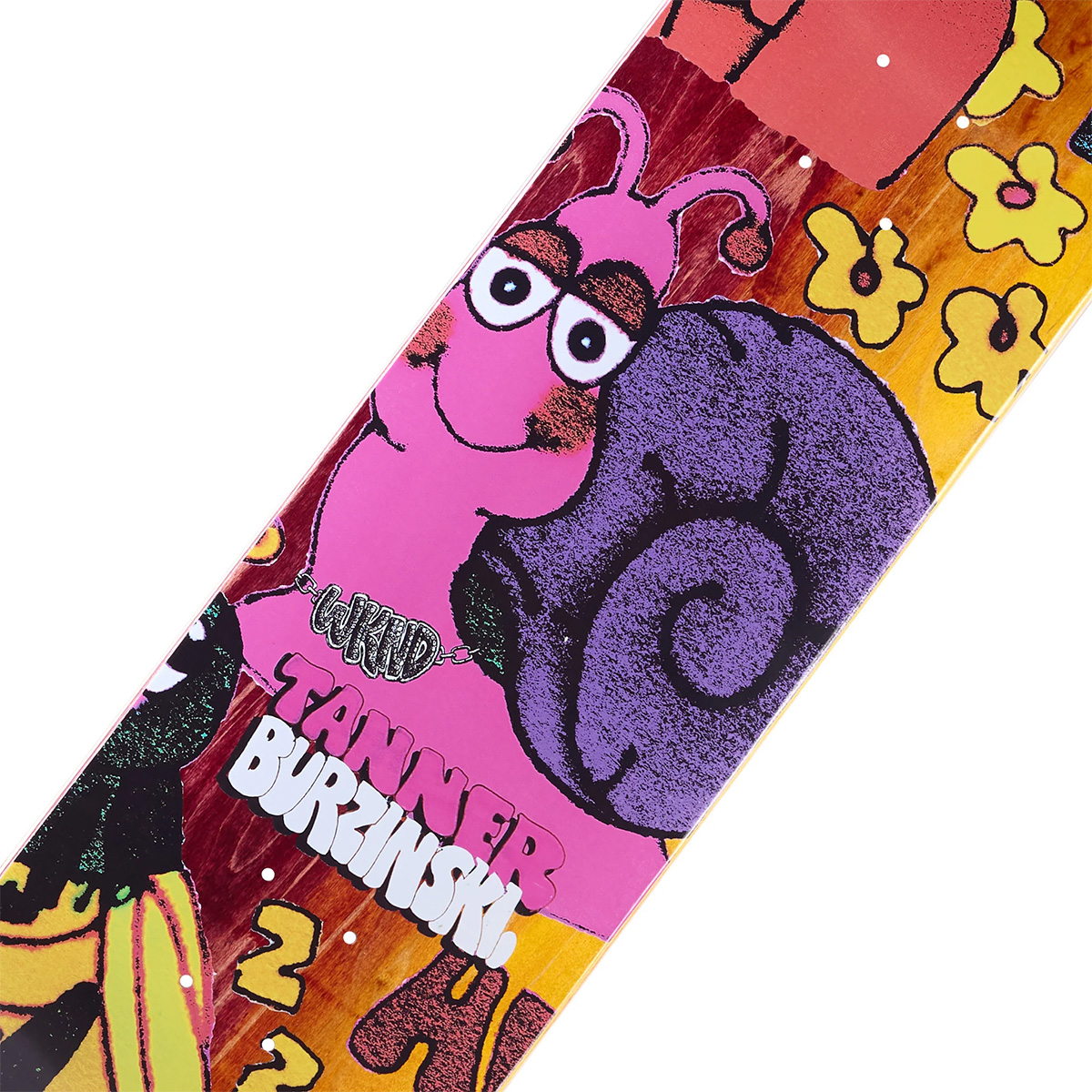 WKND Slime Tanner Burzinski Skateboard Deck MC Shape 8.5