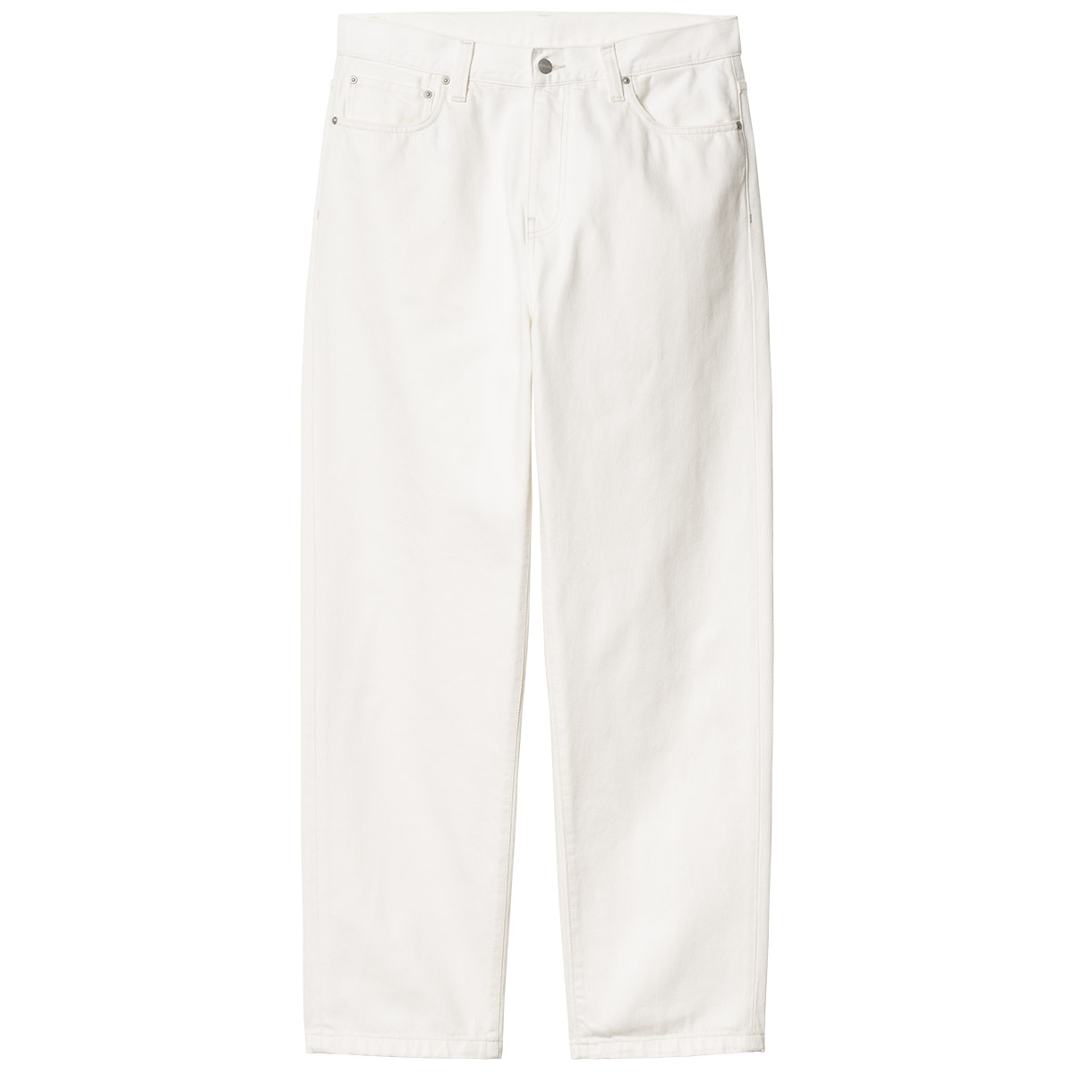 Carhartt WIP Aaron Pant White Rinsed