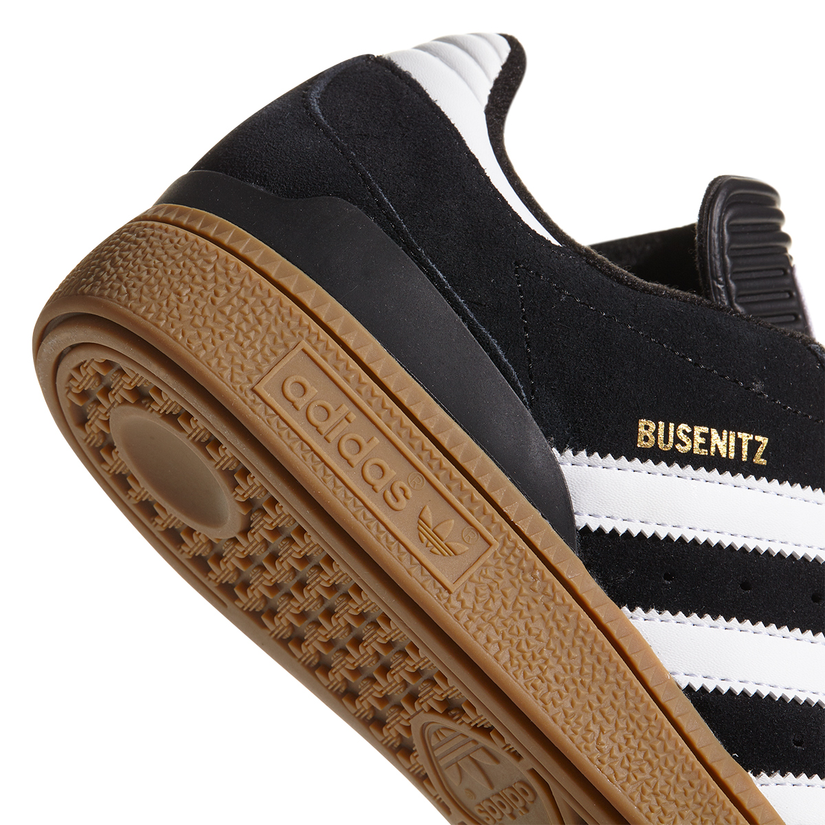 adidas Busenitz Black/Running White/Metallic Gold