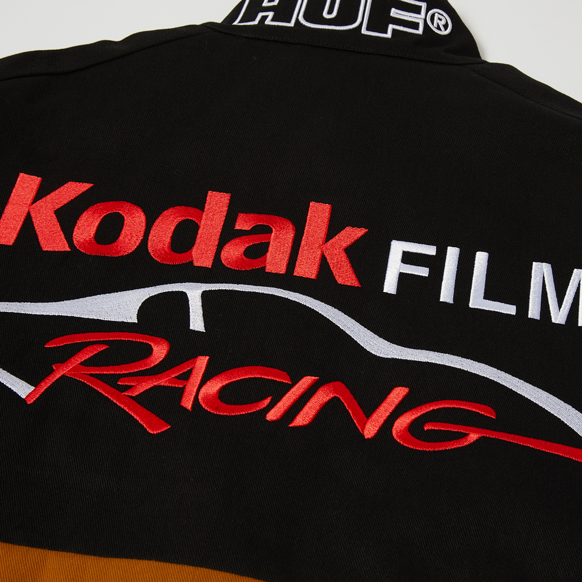 HUF x Kodak Pole Position Racing Jacket Black