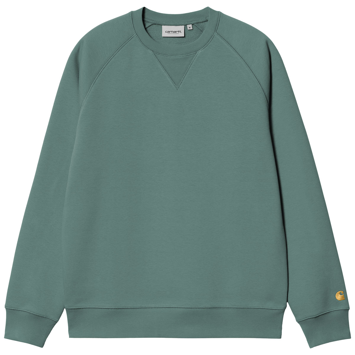 Carhartt WIP Chase Sweater Silver Pine/Gold