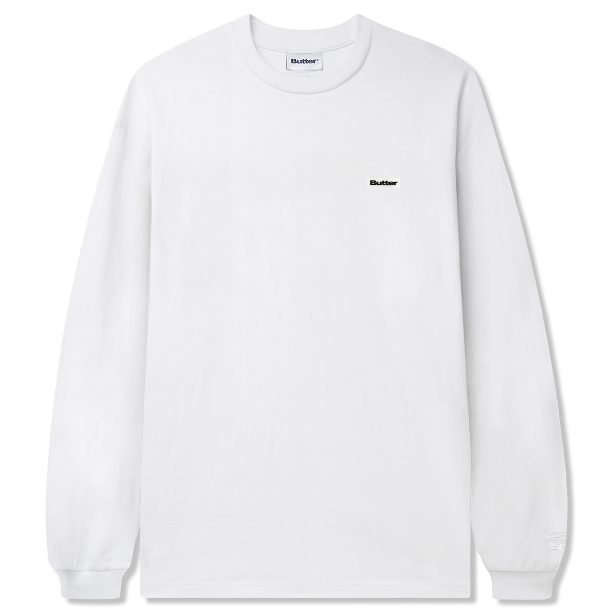 Butter Goods Basic Longsleeve T-shirt White