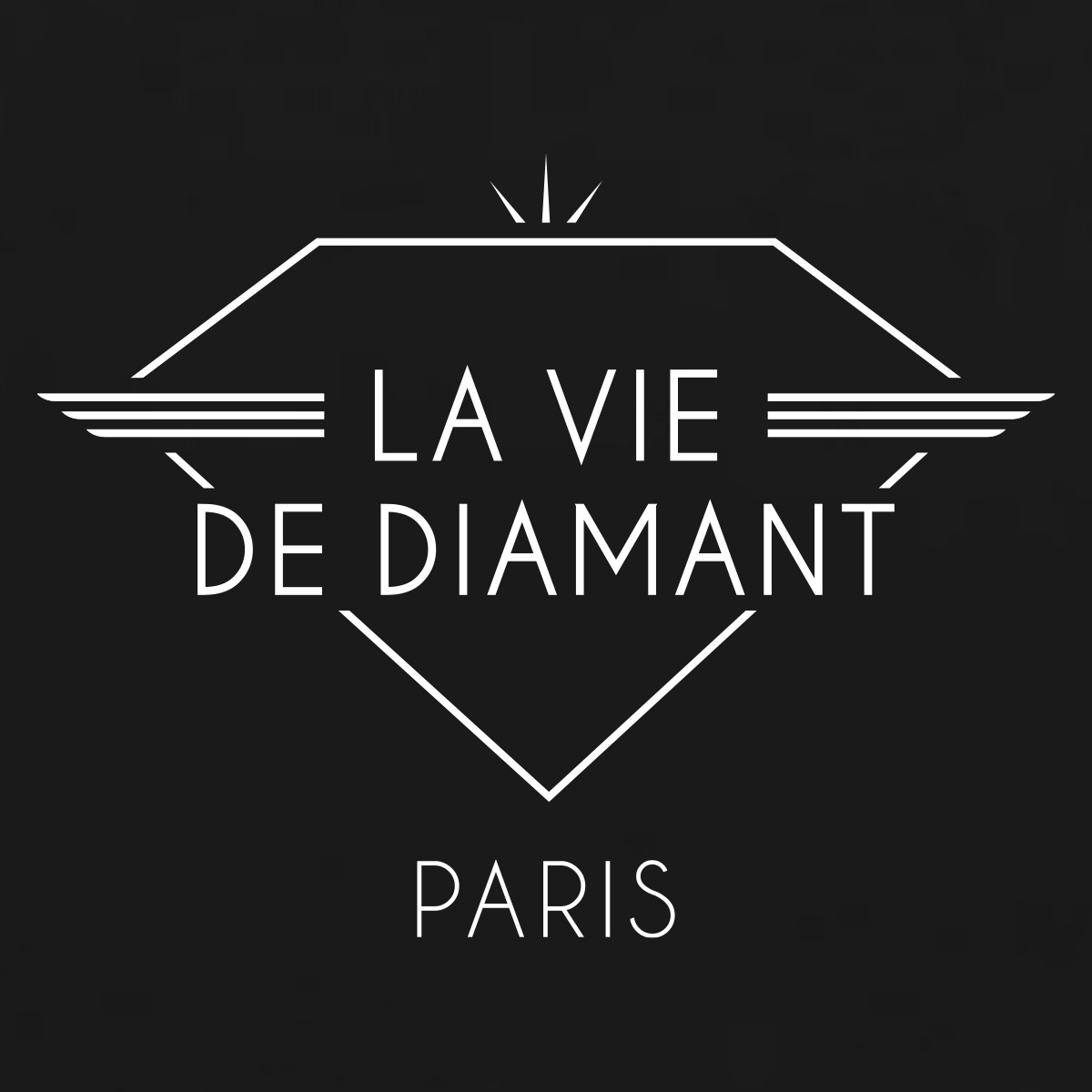 Diamond Paris T-Shirt Black