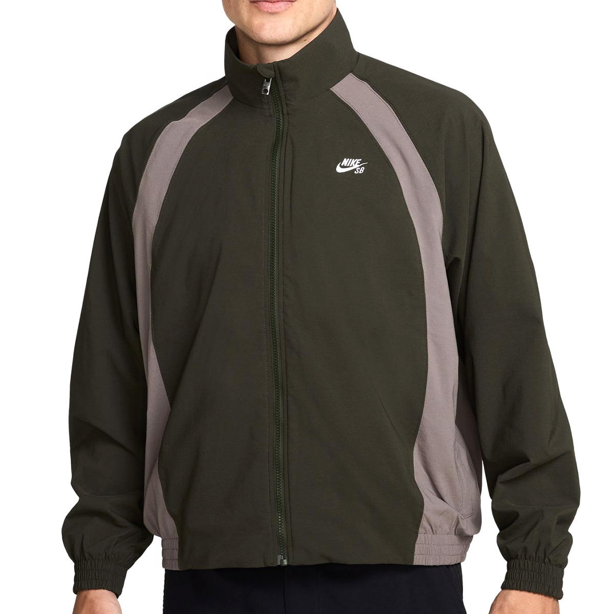 Nike SB Dri-Fit Jacket Sequoia/Cave Stone/White