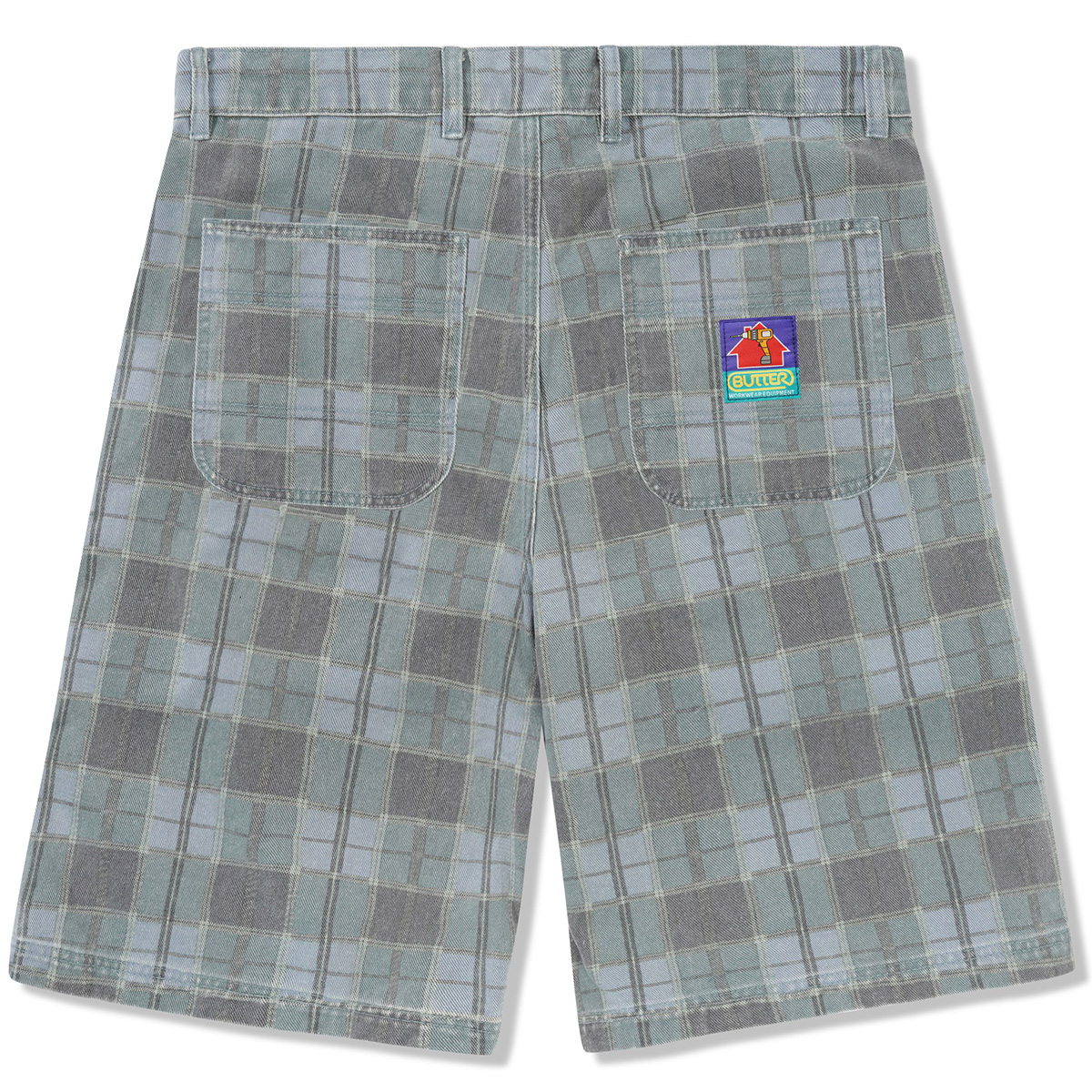 Butter Goods Work Shorts Plaid