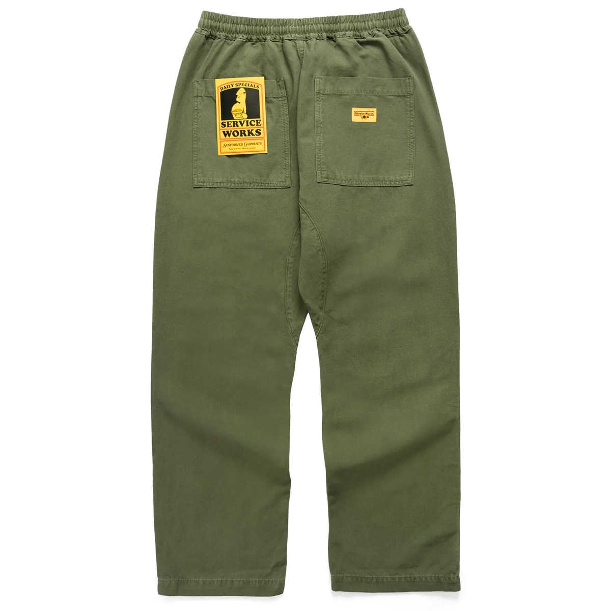 Service Works Classic Canvas Chef Pant Olive