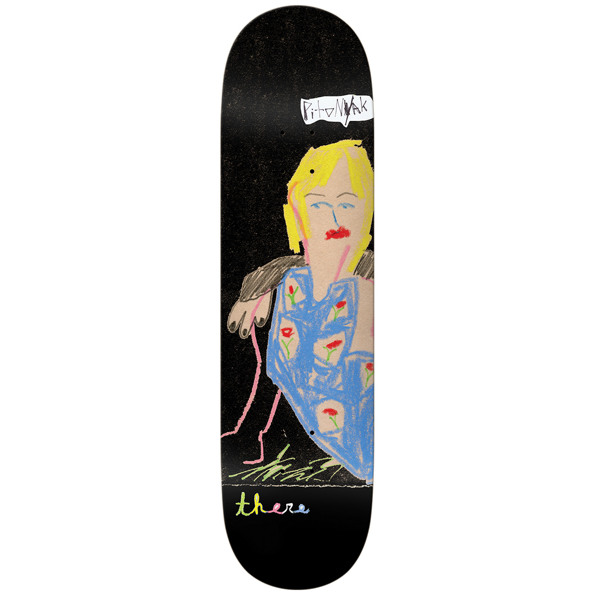 There James Pretty Skateboard Deck 8.38