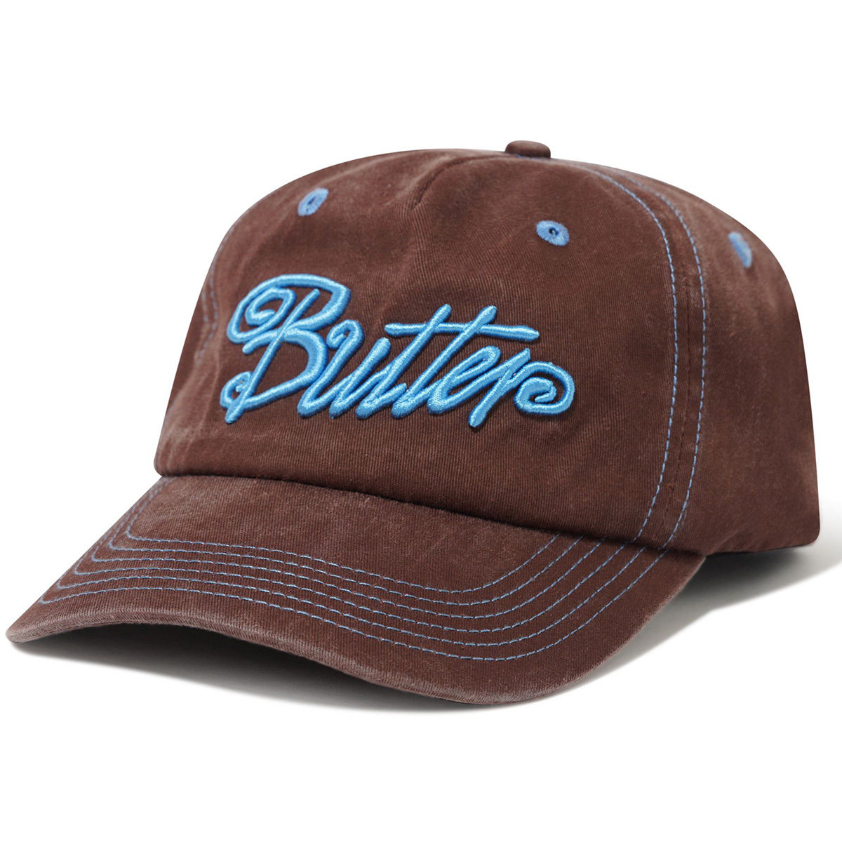 Butter Goods Jive Snapback Cap Brown