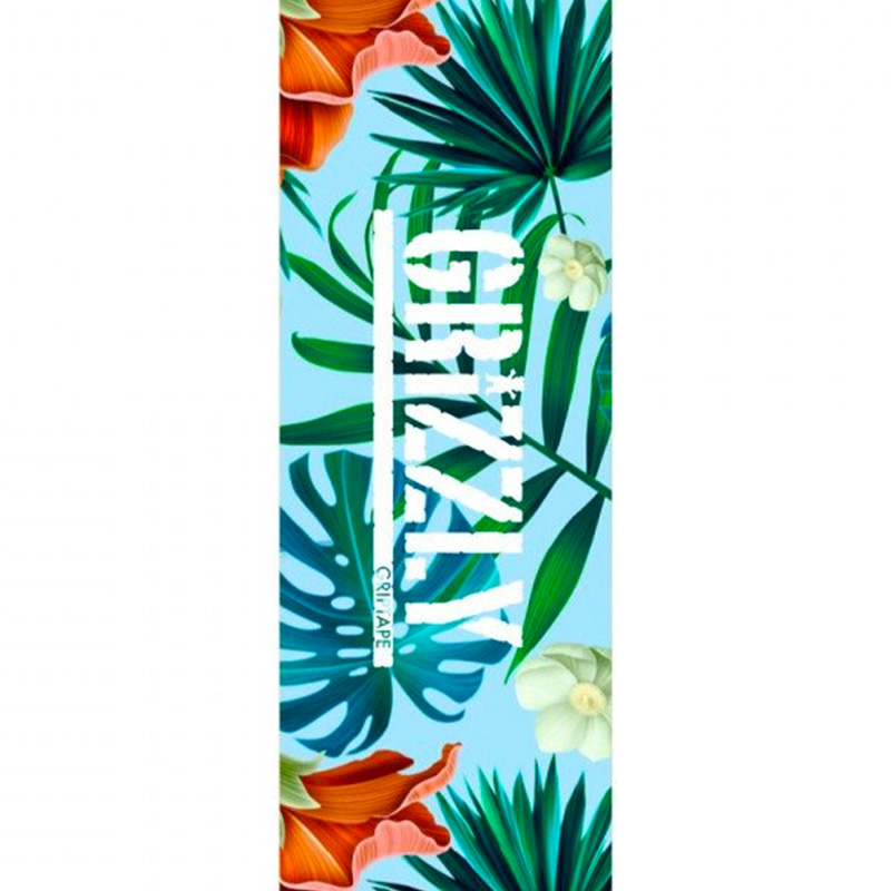 Grizzly Aloha Griptape Sheet Light Blue