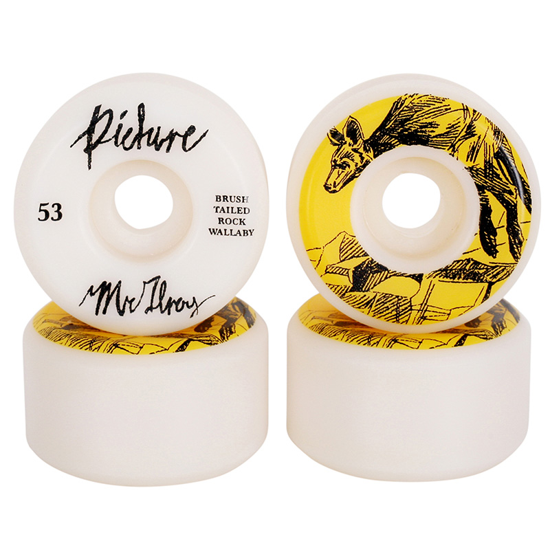 Picture Wheel Co Ben Horton The Brush Tailed Rock Wallaby Conical Shape Wheels 101A 53mm