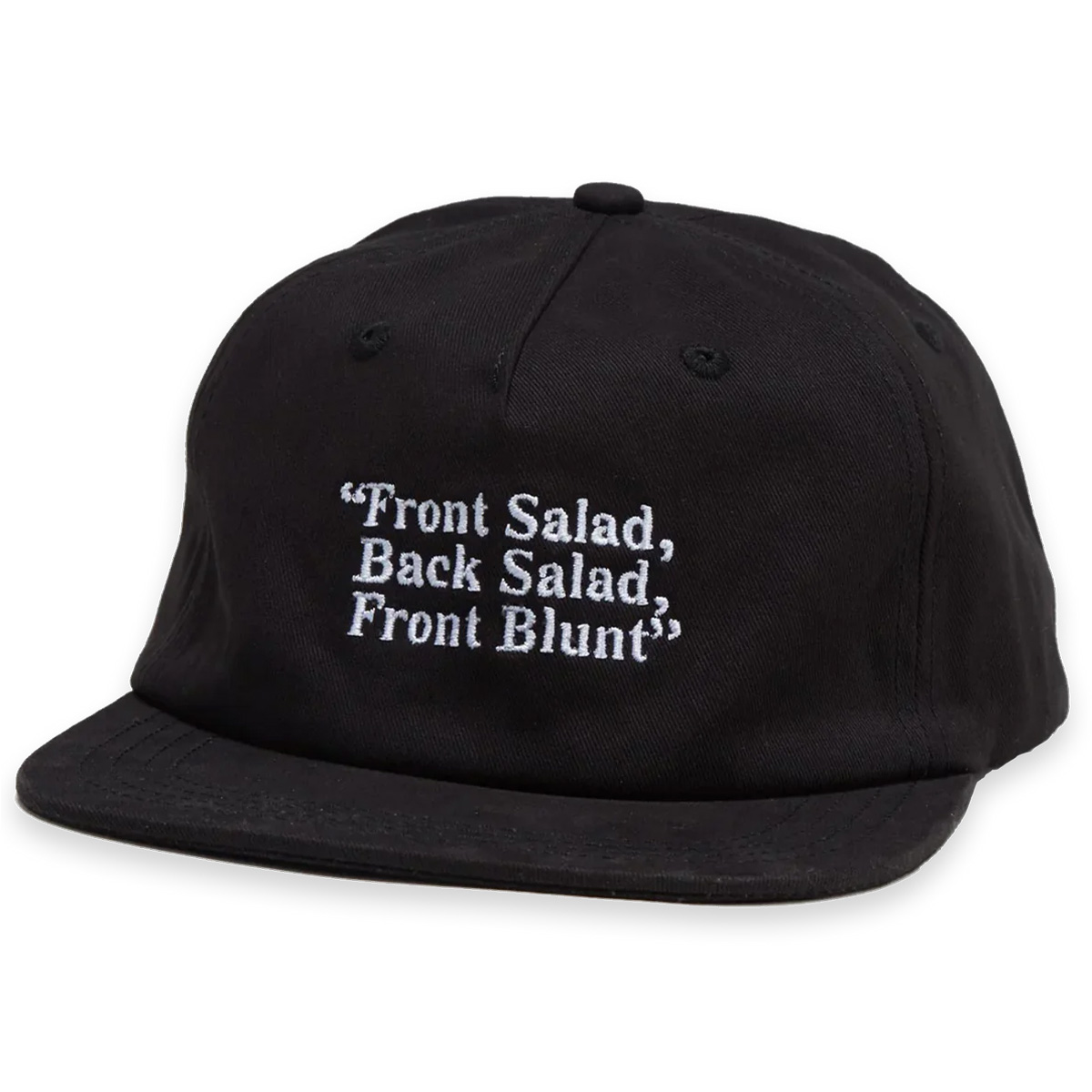 Jenkem Front Blunt Hat Black