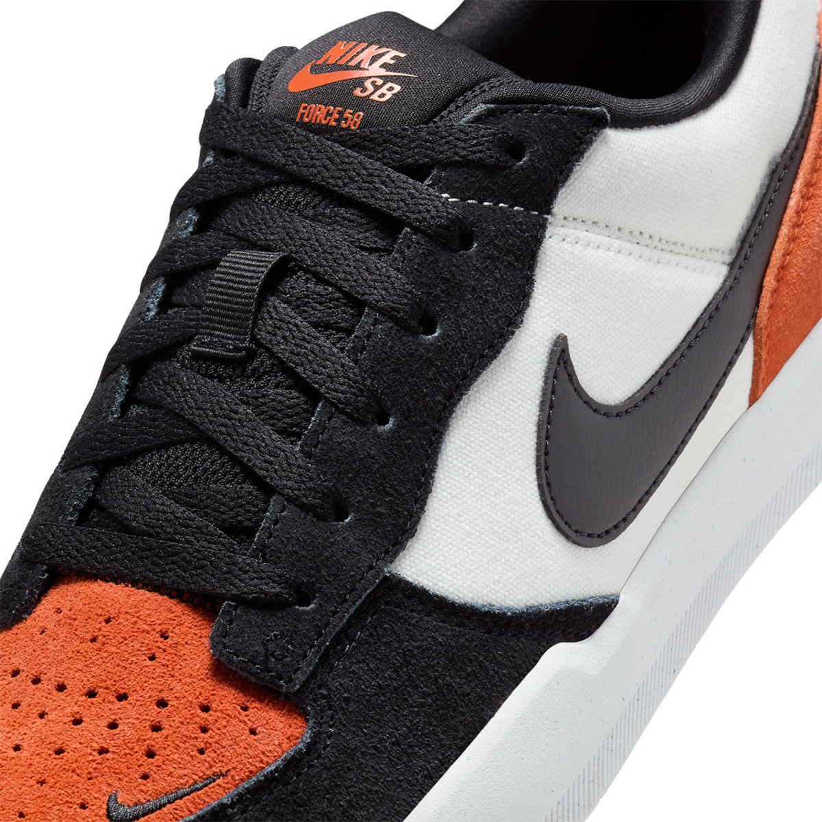 Nike SB Force 58 White/Black-Cosmic Clay-White