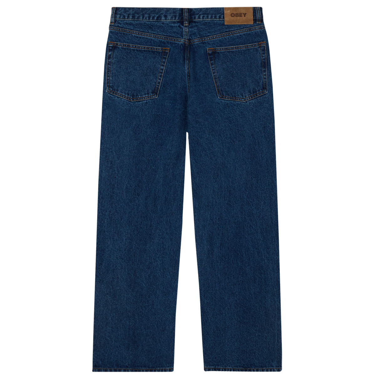 Obey Classic Baggy Denim Pant Stone Wash Indigo