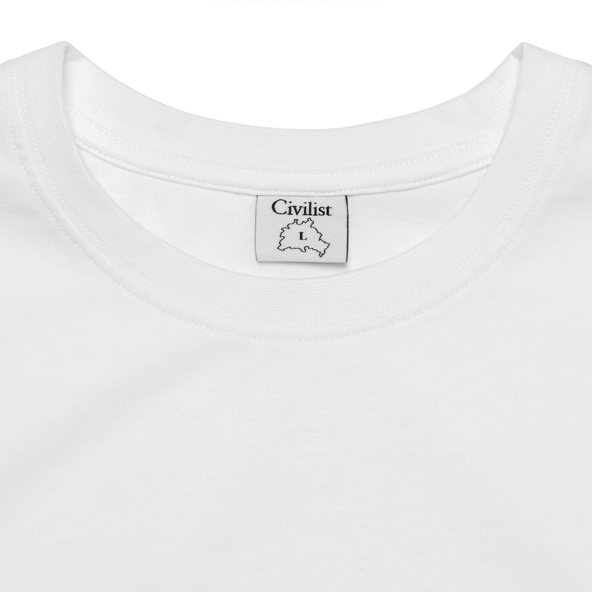 Civilist Train T-Shirt White