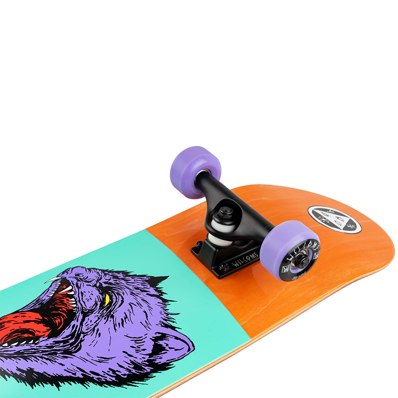 Welcome Tasmanian Angel Complete Skateboard Orange 7.75