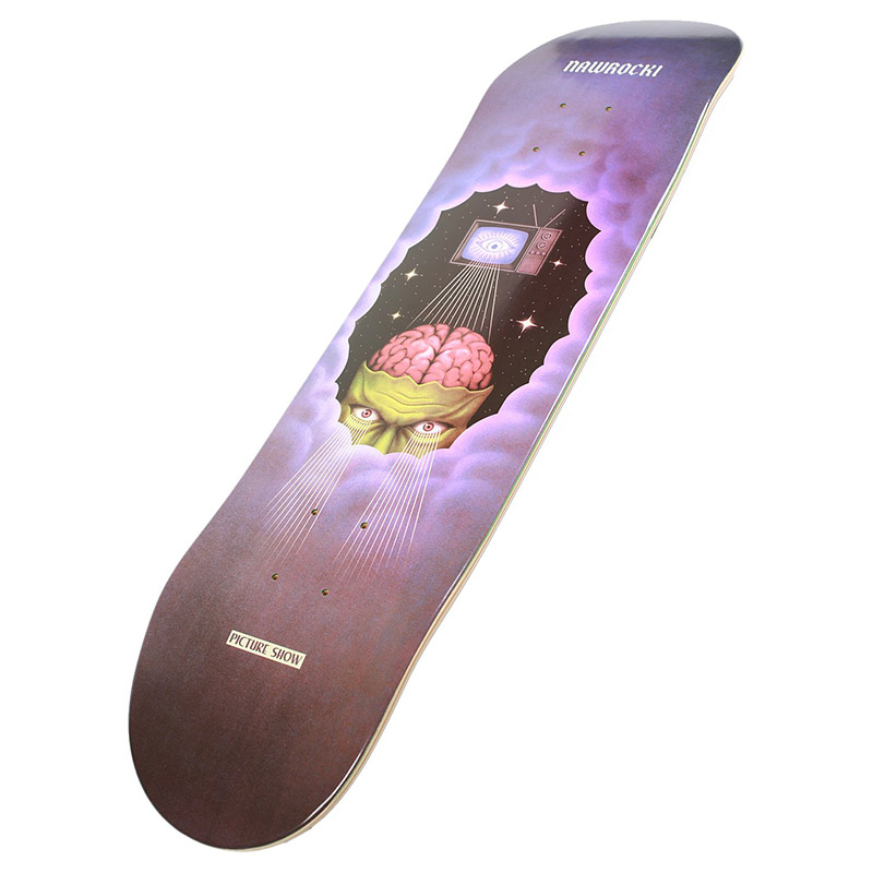 Picture Show Nawrocki Wavelengths Skateboard Deck 8.25