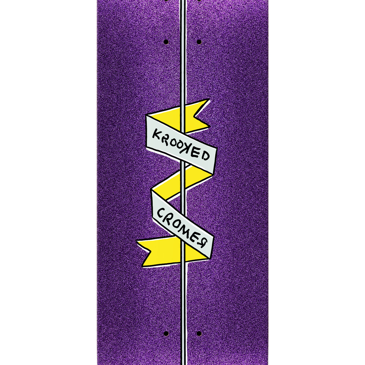 Krooked Cromer Unicycle Skateboard Deck 8.38