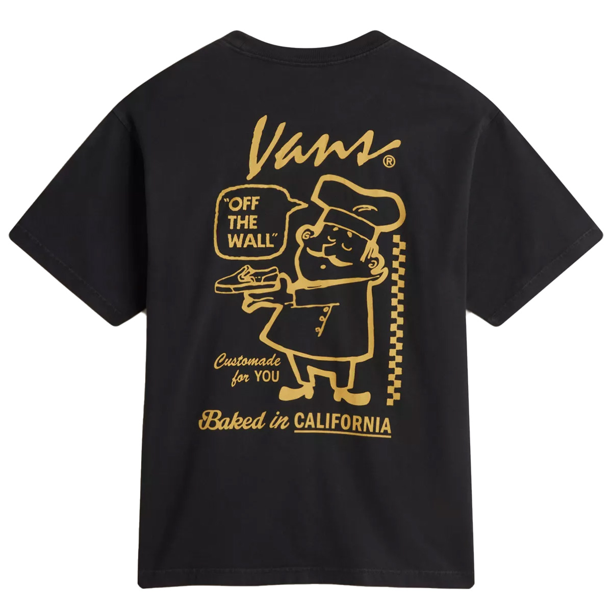 Vans 66 Baked In Loose T-Shirt Black