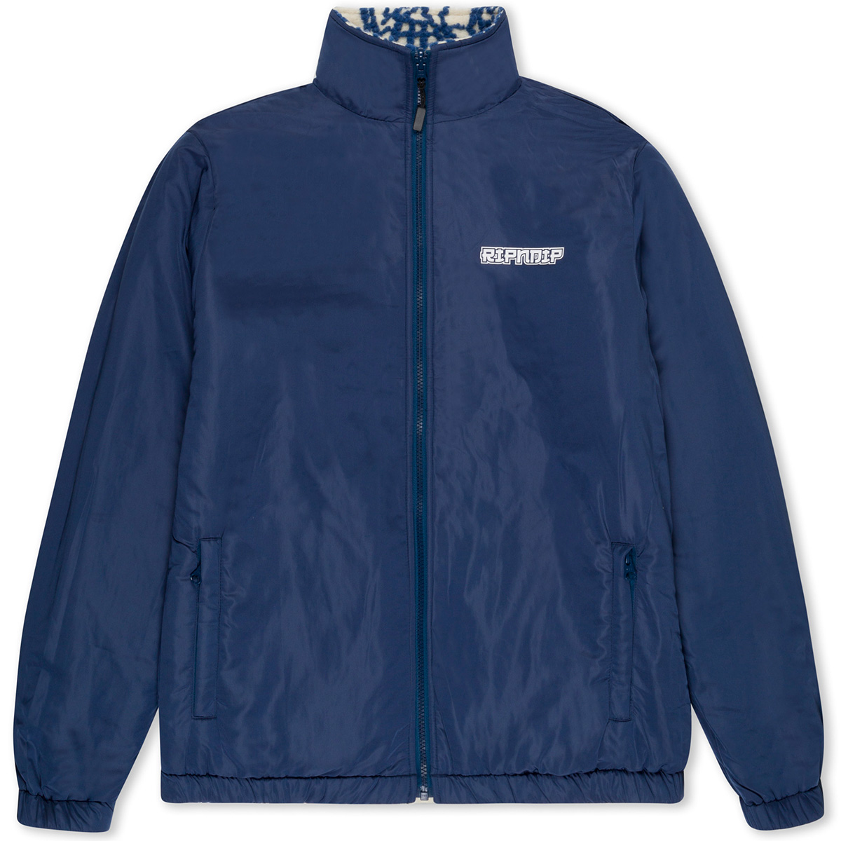 RipnDip Haku Reversible Jacket Off White/Navy 