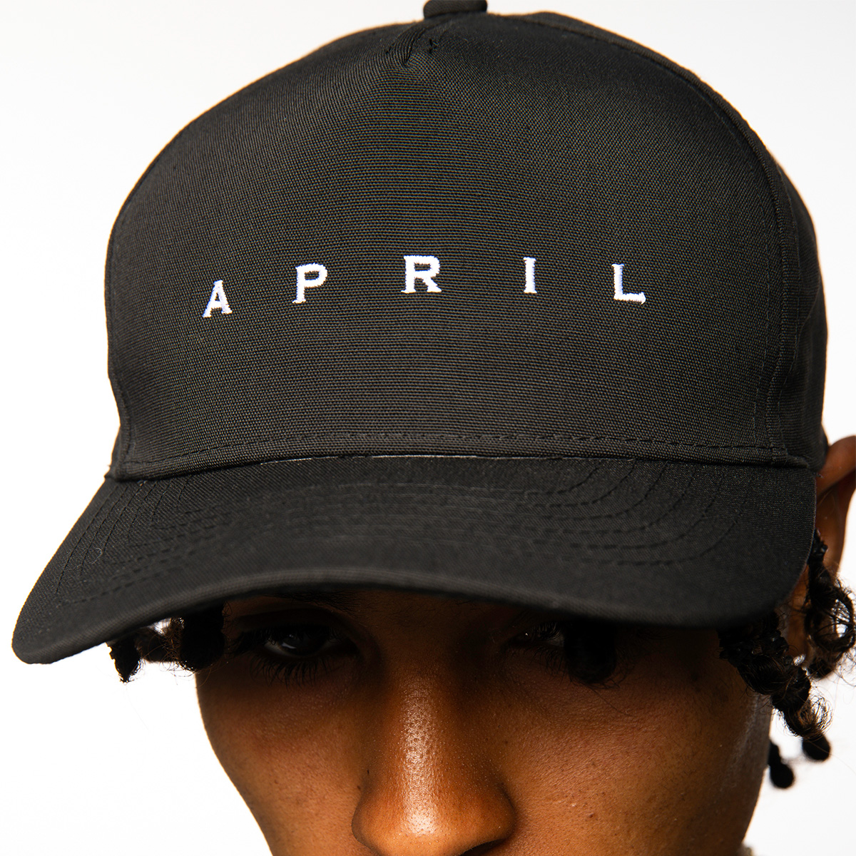 April EMB Snapback Black/White