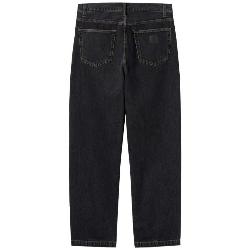 Carhartt WIP Aaron Pant Black Stone Washed