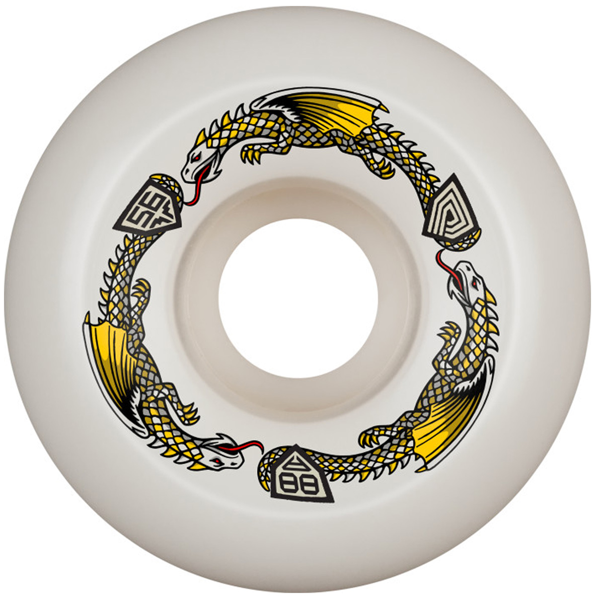 Powell Peralta Dragon Formula A2 Wheels 88A 56mm x 40mm