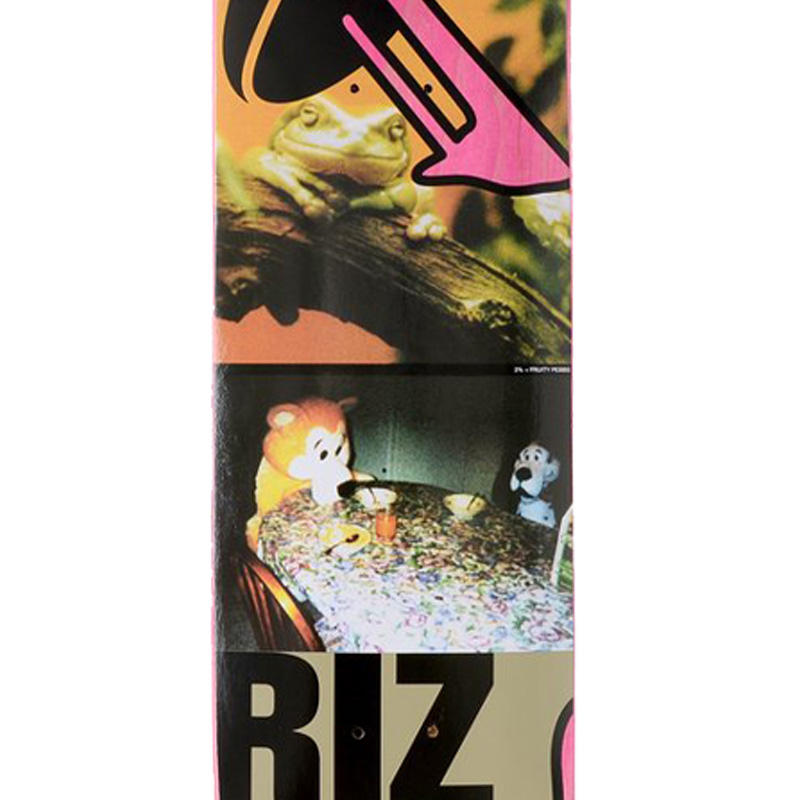 Quasi Rizzo cereal Skateboard Deck Pink 8.125