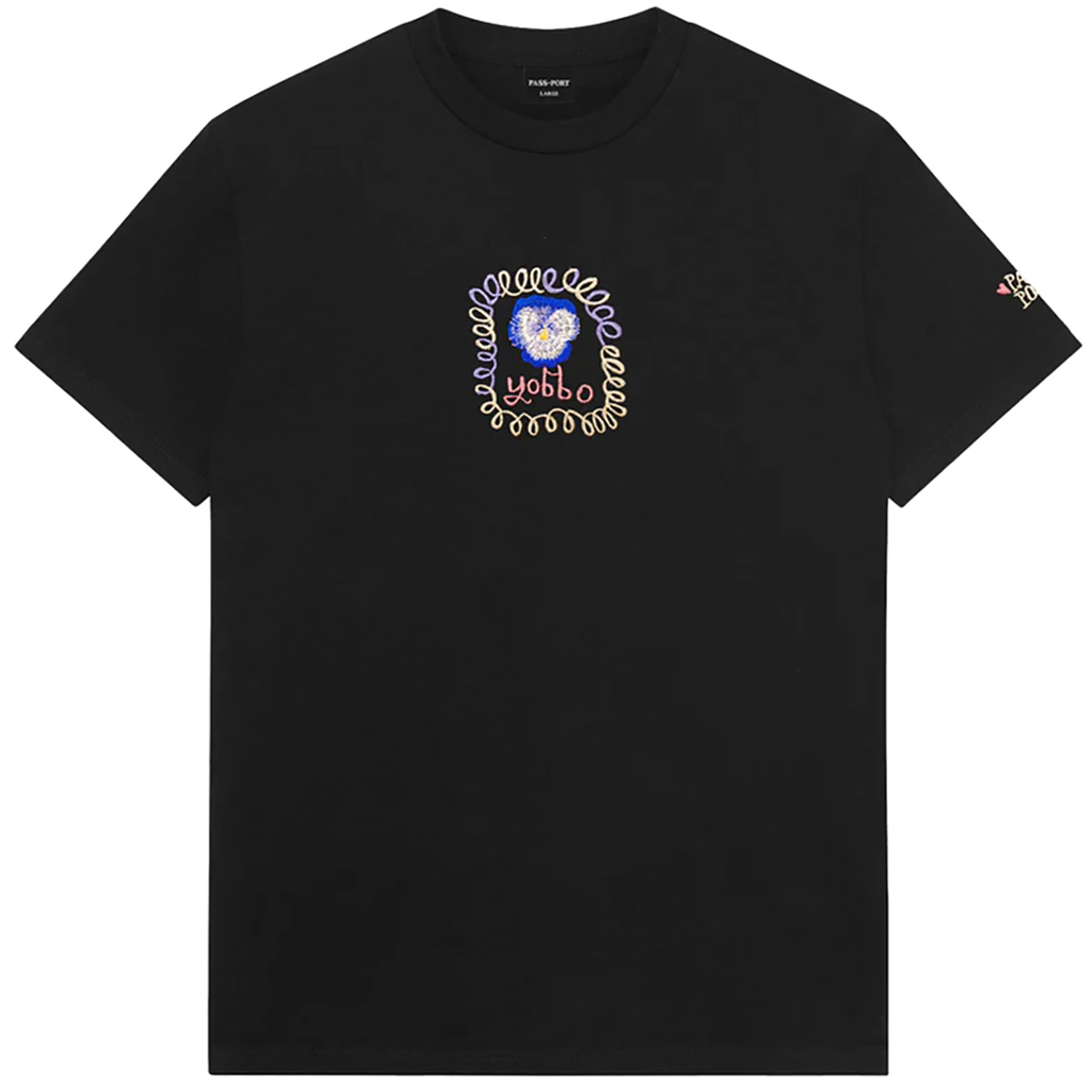 Pass-Port Yobbo T-shirt Black