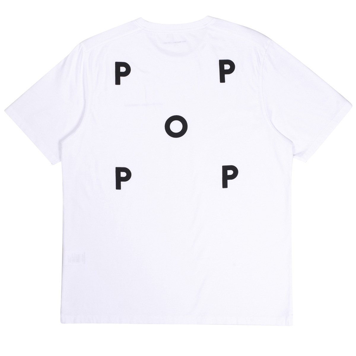 POP Logo T-Shirt White/Black